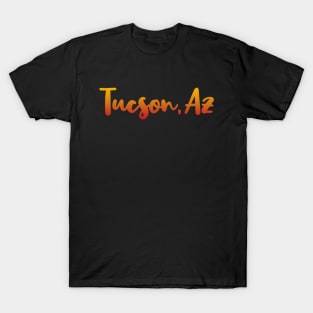 Tucson Arizona map  Arizona tourism Tucson AZ T-Shirt